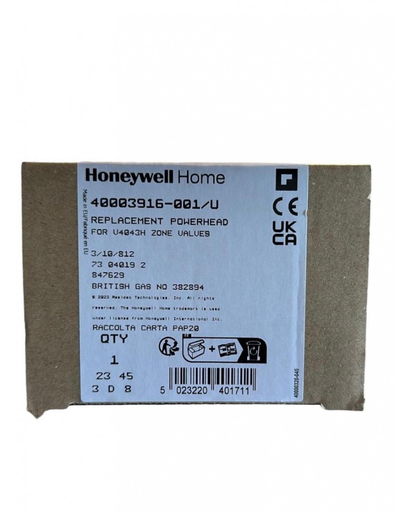 honeywell home 40003916-003 2 port v4073a replacement powerhead