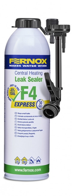 fernox f4 express leak sealer 400ml, 62422