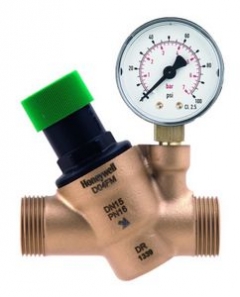 15mm pressure reducing valve with gauge, d04fm-1/2zgc