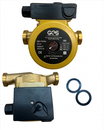 ges ups 25-80n (180) hot water service circulator pump 230v